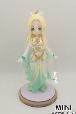 超轻粘土剑三绿白菜动漫人偶制作教程